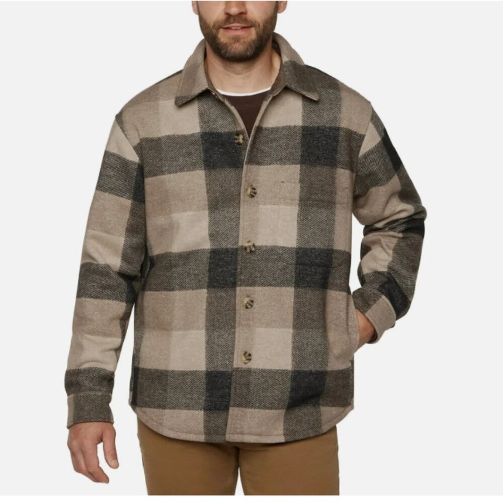 Banana Republic Men's Shirt Jacket - TAN
